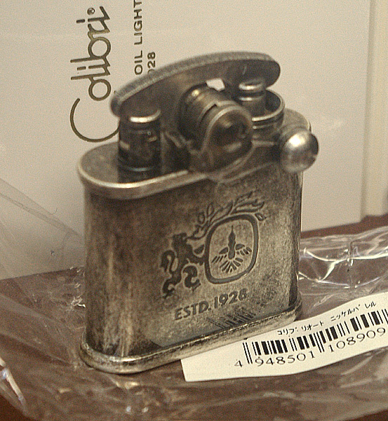 【Colibri】コリブリ ライター ニッケルバレル古美/ネコポス拍卖