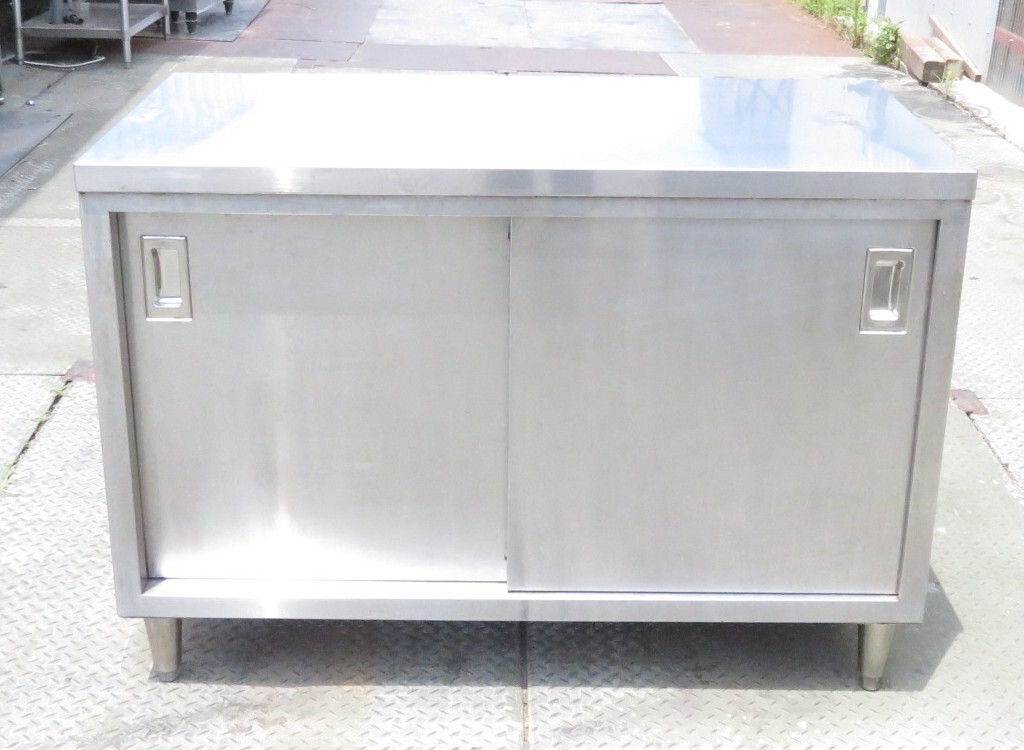 業務用 作業台・調理台・食器棚 幅1200×奥600×高850 MT2507311141拍卖