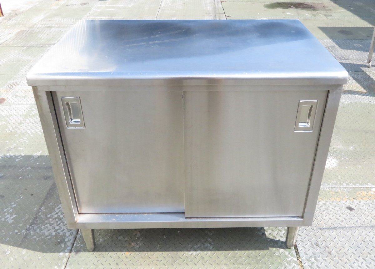 業務用 作業台・調理台・食器棚 幅1000×奥600×高900 MT2508200206拍卖