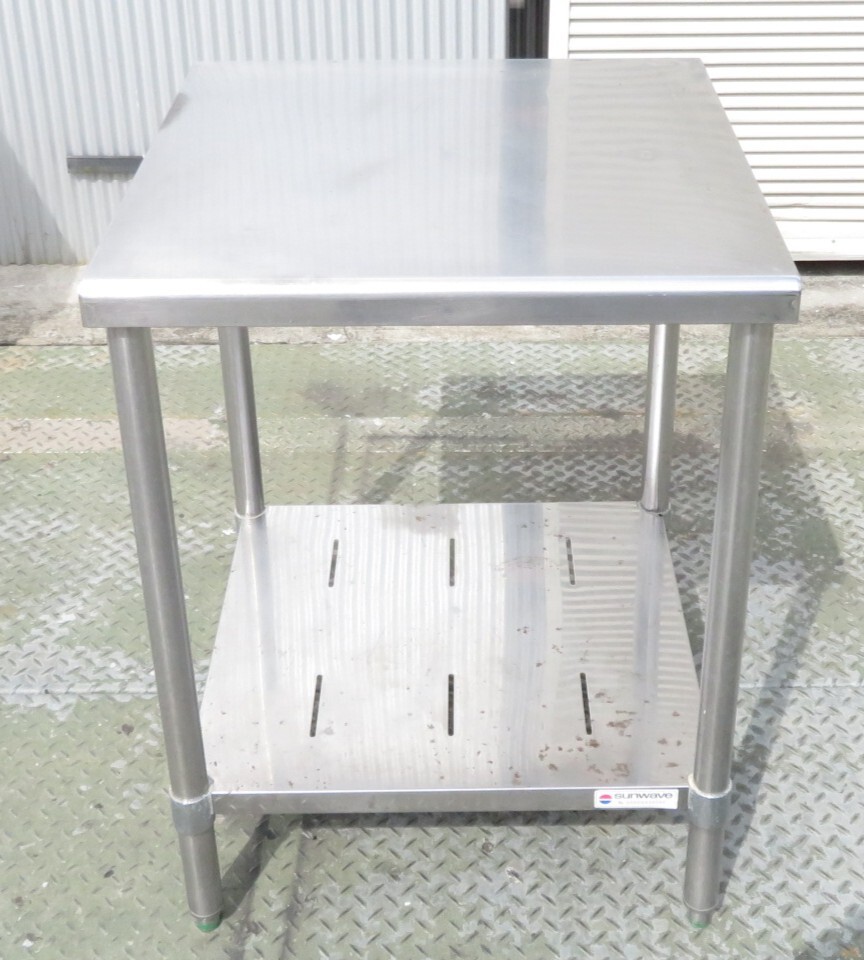 業務用 作業台・調理台 幅600×奥600×高800 MT2508130229拍卖