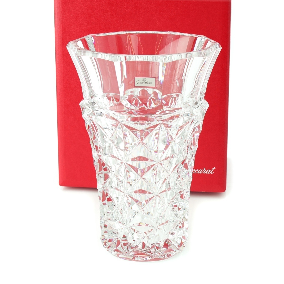 バカラ クリスタル セリメーヌ ベース ファッション雑貨 クリア 28cm【中古】拍卖