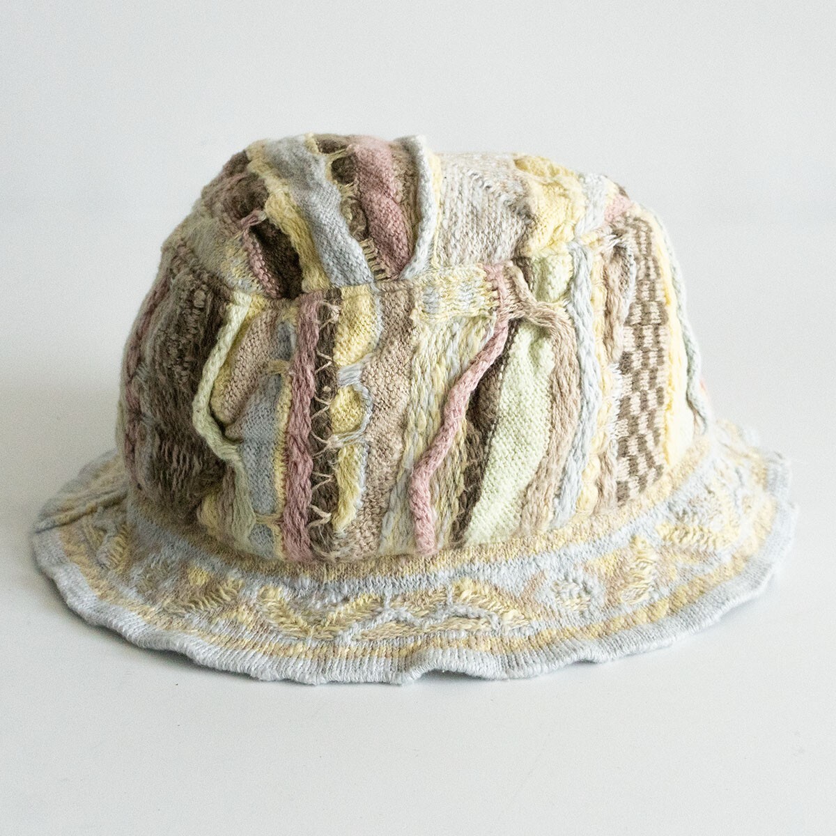 【美品】KAPITAL【 7Gニット GAUDY バケットハット】帽子 キャピタル 25080509拍卖