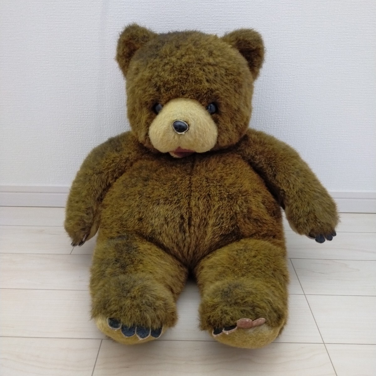 美品 ファースト社 クマ ぬいぐるみ 昭和レトロ 当時物 ビンテージ FIRST ヴィンテージ vintage拍卖