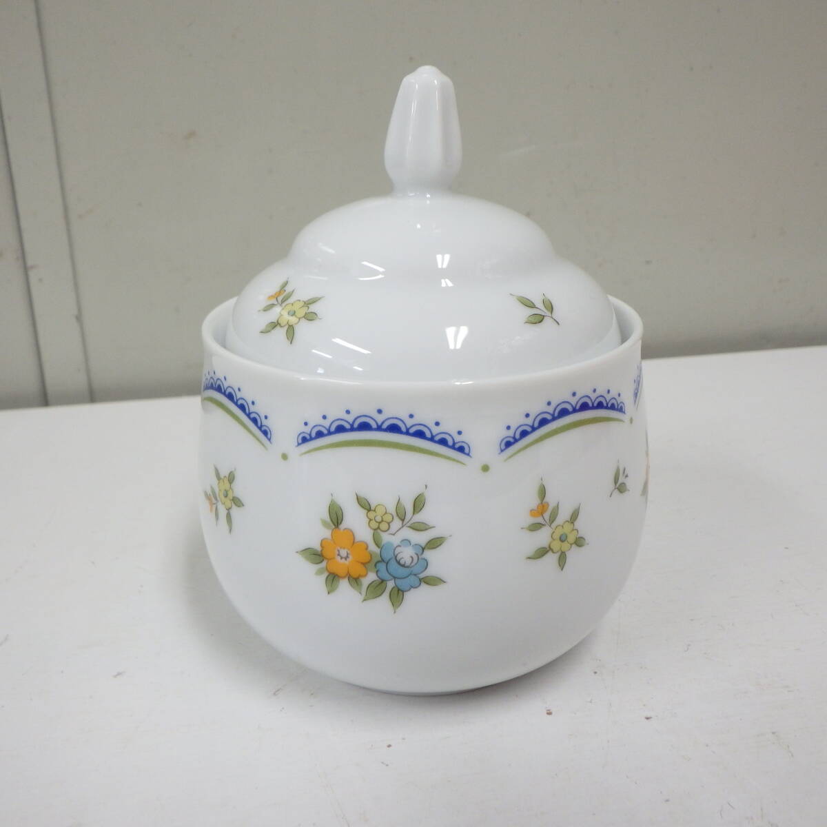 昭和 レトロ Noritake ノリタケ シュガーポット 小花拍卖