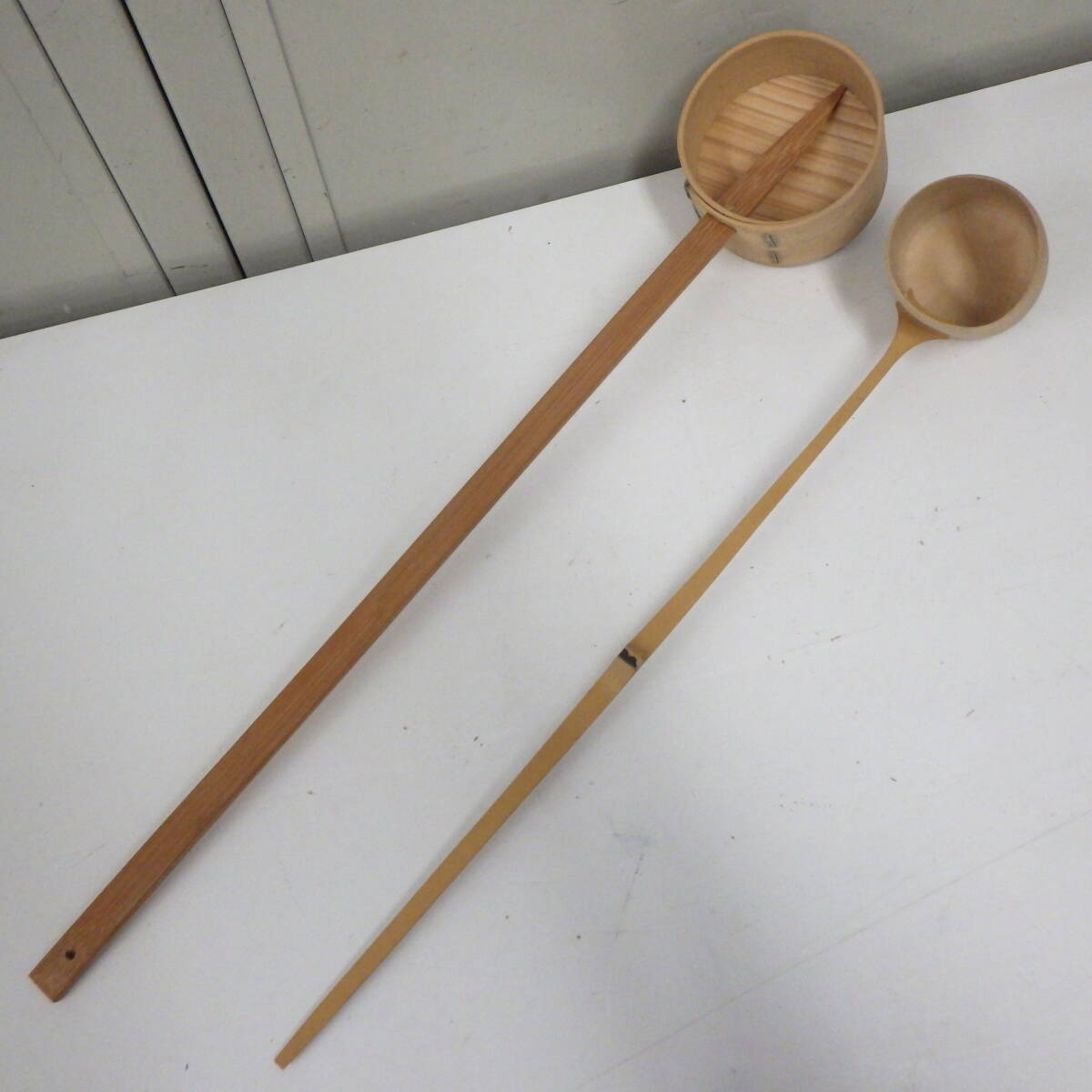 柄杓 竹製 ヒシャク 茶器 茶道具 茶道 茶碗用 柄杓 抹茶 2個セット拍卖
