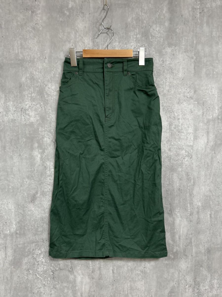 CINEMA CLUB シネマクラブ 無地 ベーシック タイト スカート sizeM/カーキ ◇■ レディース拍卖