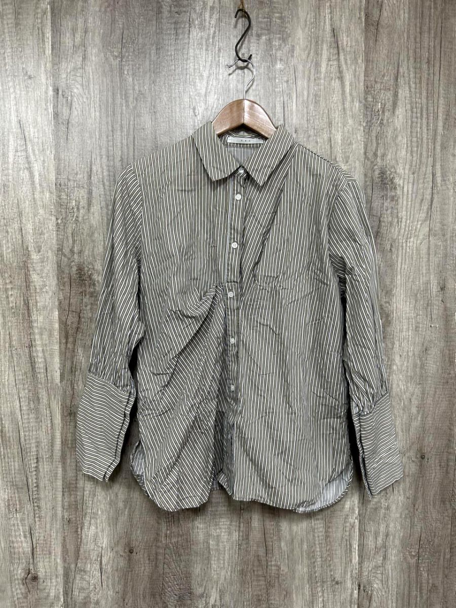 ネコポスOK KBF ケービーエフ アーバンリサーチ 長袖 シンプル シャツ sizeF/茶 ■◇ レディース拍卖