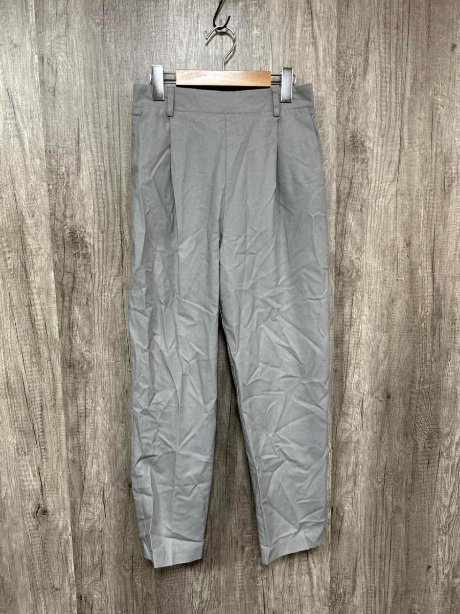 ネコポスOK URBAN RESEARCH アーバンリサーチ リネン混 スラックス パンツ sizeF/グレー ■◇ レディース拍卖