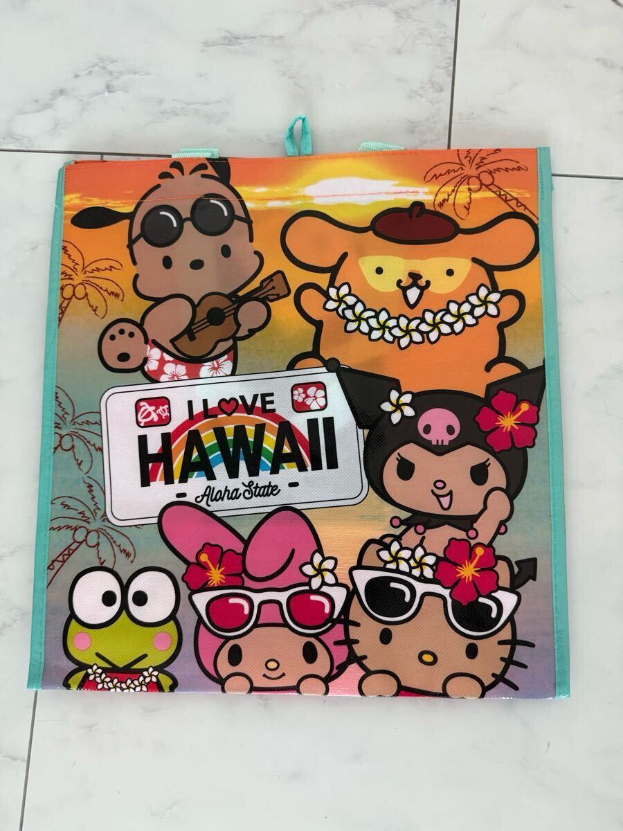 新品 ハワイ限定 ABCストア×サンリオ エコバッグ キティちゃん 日焼け 拍卖