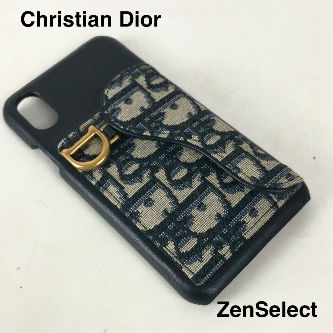 Christian Dior クリスチャンディオール iPhoneケース サドル ハイブランド 美品 送料無料拍卖