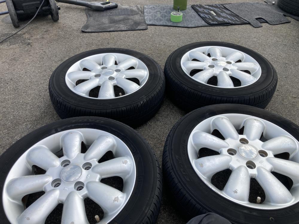 hyperion アルミホイール 155/65R14 リム径14(F/R) リム幅4.5J(F/R) オフセット43(F/R) PCD100(F/R) 4H ハブ径6.3(F/R)拍卖