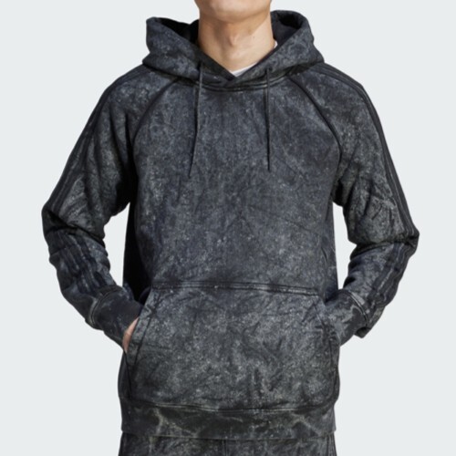 アディダス オリジナルス ブルーバージョン プルオーバーフーディ Lサイズ 定価20900円 ブラック BLUE VERSION フレンチテリースウェット拍卖