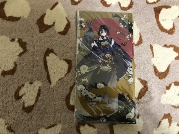 Aクリアファイル 刀剣乱舞 本丸博2017 チケットファイル 三日月宗近拍卖