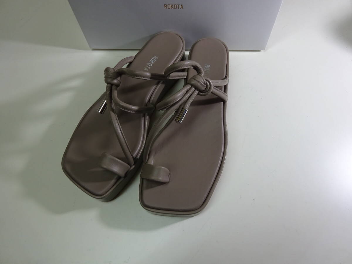 ROKOTA ロコタ レディース トングサンダル 未使用品 サイズ24.5cm拍卖
