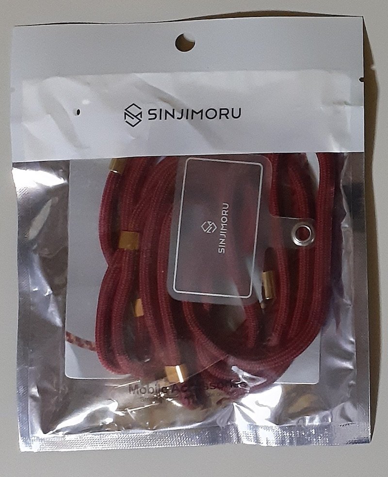 6528 未使用未開封 SST-LGST-BASC-WR-JP ストラップ SINJIMORU Mobile Accessories スマホストラップ拍卖