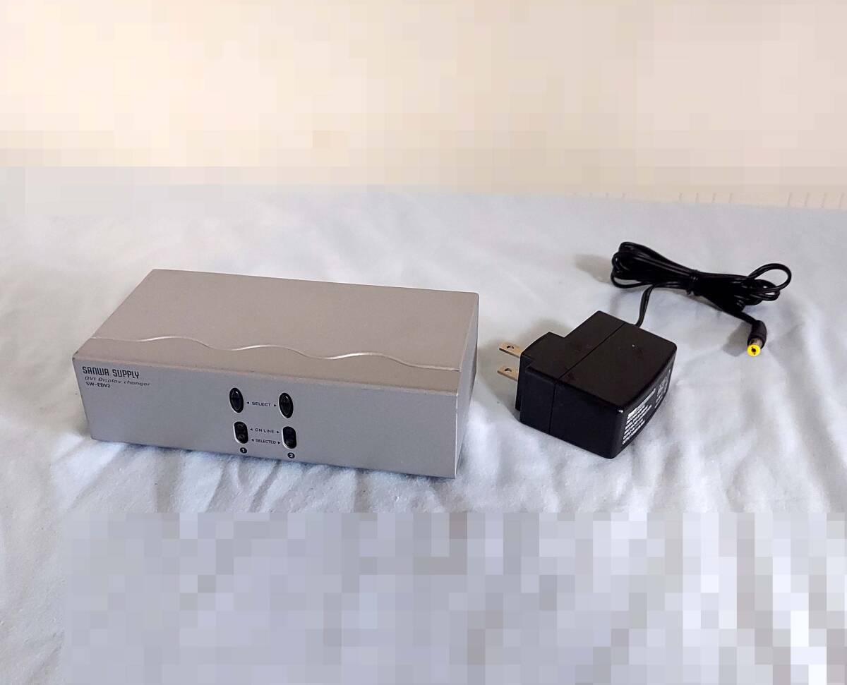 ●サンワサプライ 電子式DVI ディスプレイ切り替え機 SW-EDV2●拍卖