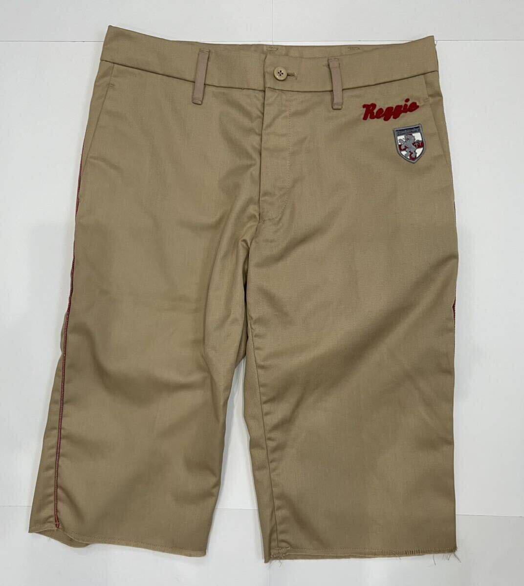 ナンバーナイン numbernine 00ss エクストラヘビー期 メカニックハーフパンツ サイズ2 ベージュ 24078拍卖