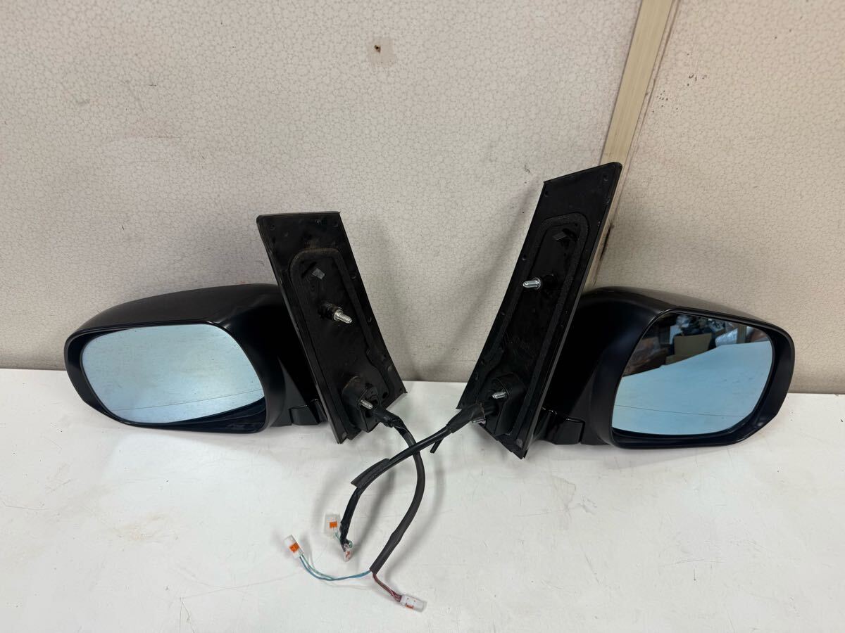 トヨタ ヴェルファイア ANH20 右左ドアミラーセットKOITO 52-158 平成21年レンズ美品 曇り無 動作OK拍卖