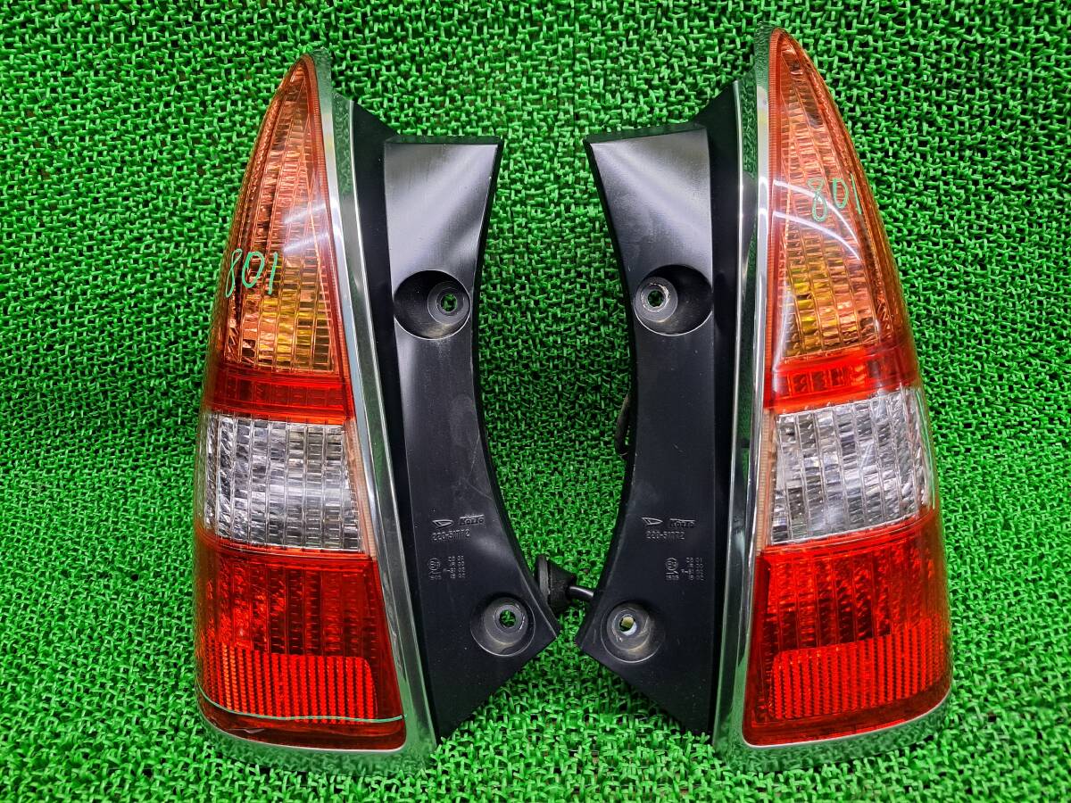 801 ダイハツ ミラジーノ L650S L660S 純正 テールランプ 左右セット テールライト 右 左 レンズ RH LH拍卖