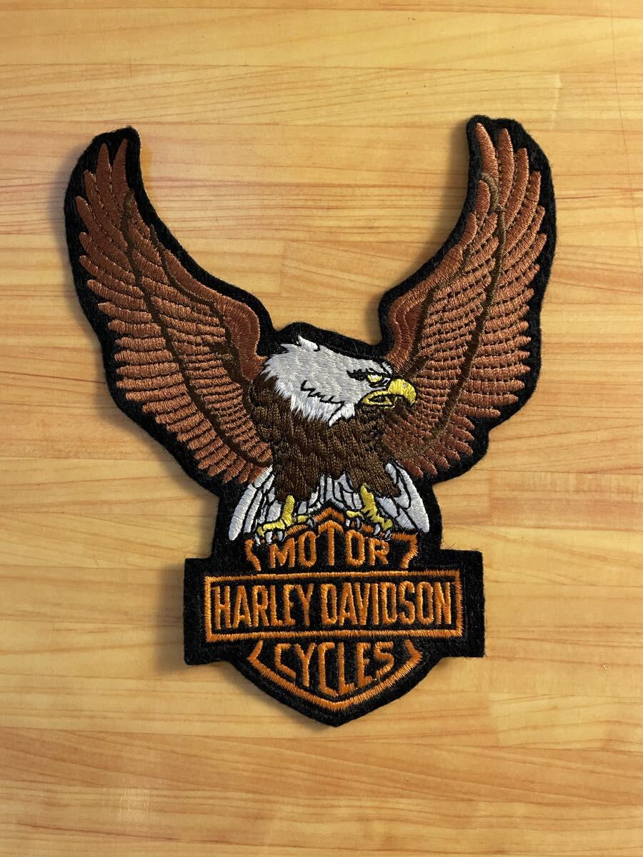 HARLEY-DAVIDSON イーグル ワッペン ヴィンテージ 80's ハーレー 輸入ワッペン拍卖