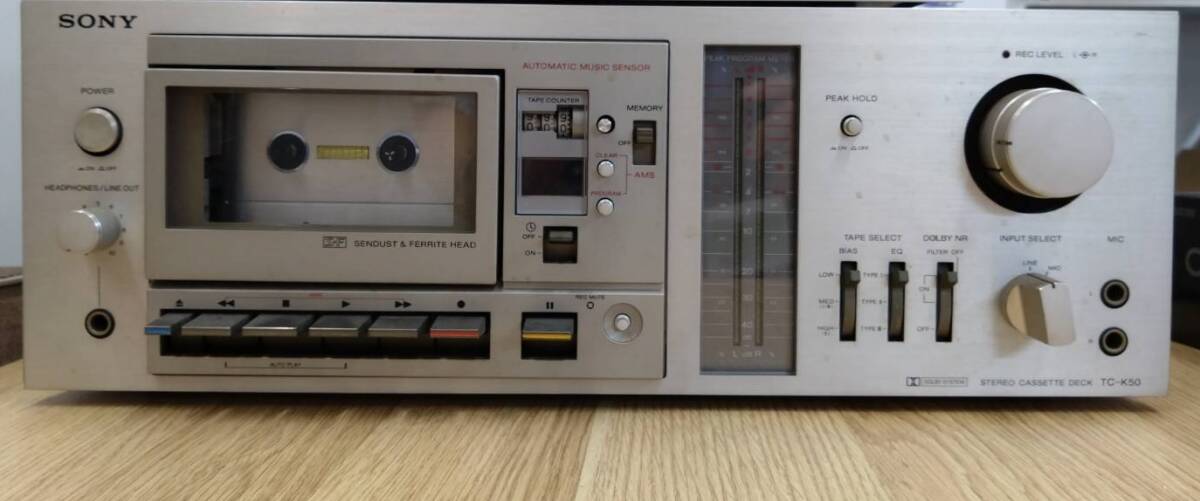 SONY ソニー カセットデッキ プレーヤー TC-K50 SONY TAPECORDER MADE IN JAPAN 現状品拍卖