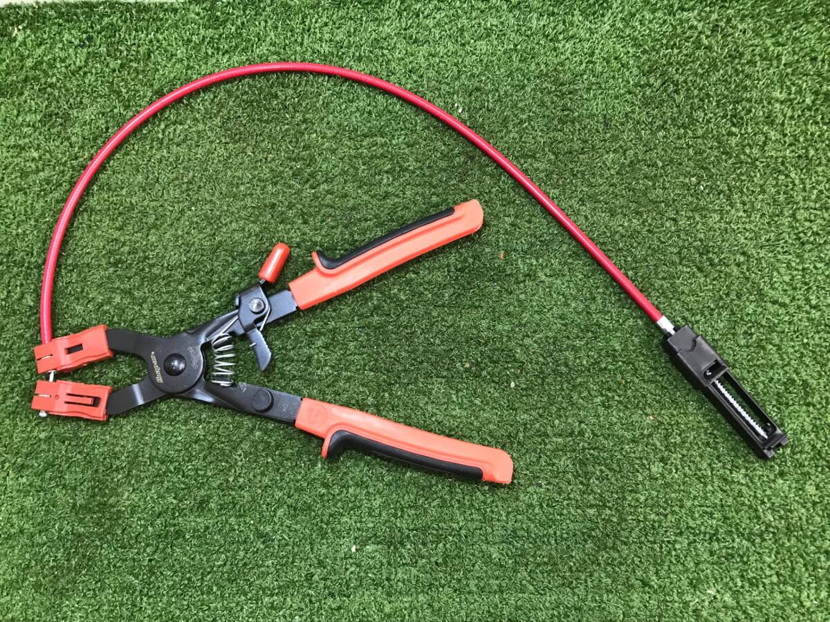 【中古品】Snap-on リモートラチェットホース クランププライヤー(レッド) SHCP1B IT1HOSLGU9AM拍卖
