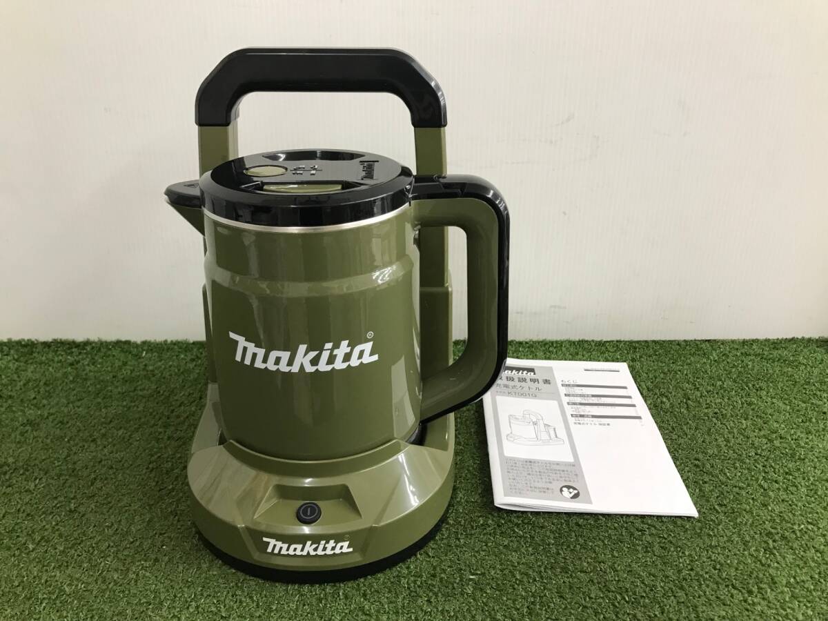 【中古品】makita 40v充電式ケトル オリーブ(本体のみ) KT001GZO ITYVUFZK96IW拍卖