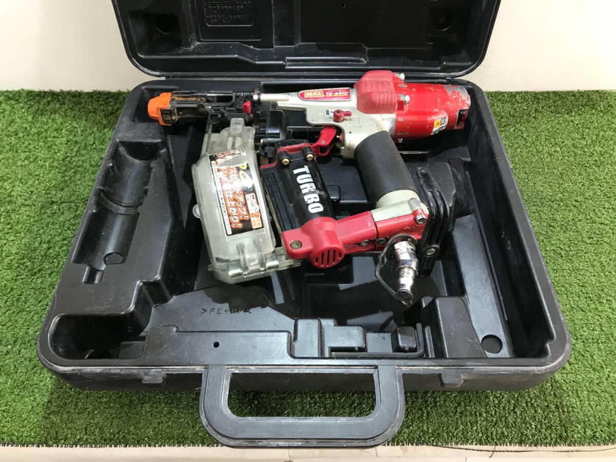 【中古品】MAX 41mm常圧ターボドライバ TD-341G ITFR5F9OJ1VS拍卖