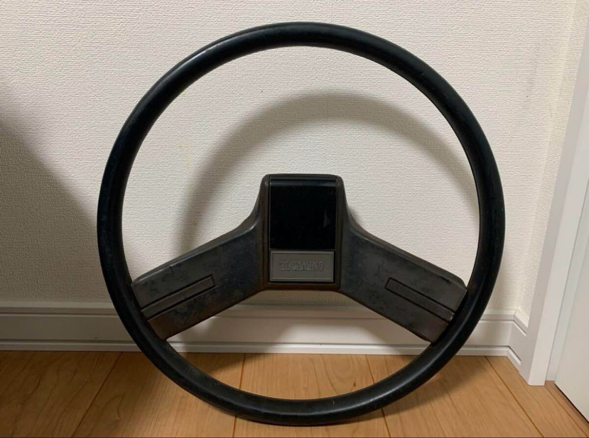 シボレーエルカミーノ 純正ステアリング GBODY Elcamino Chevy lowrider hotrod ステアリング拍卖