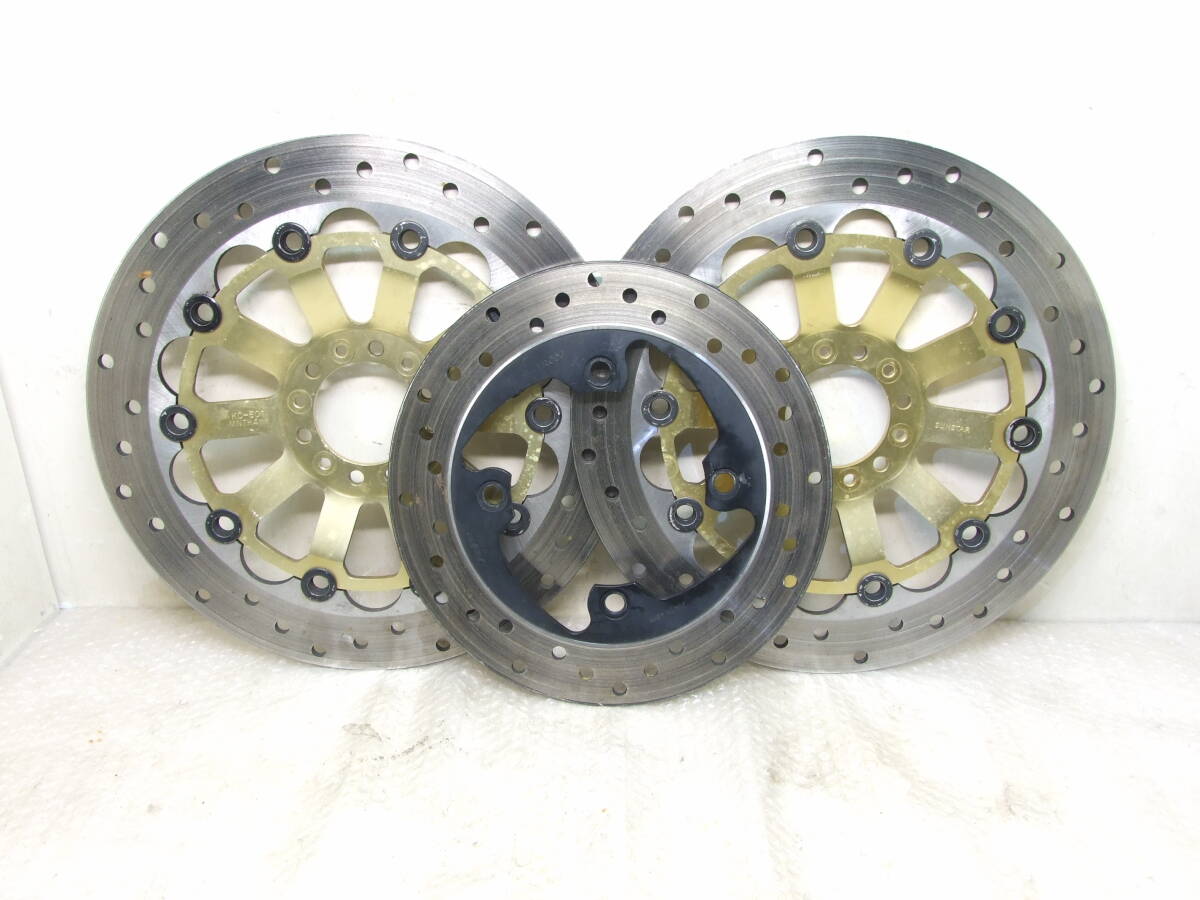 前後サンスター フロント減り僅か リア減り少なめ CB400SF SB400SB NC39 NC42 検 プレミアム ワークスエキスパンド ブレンボ ブレーキング拍卖