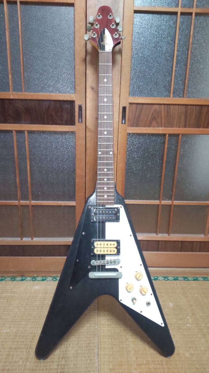 GRECO グレコ フライングV エレキギター 音だし確認済拍卖