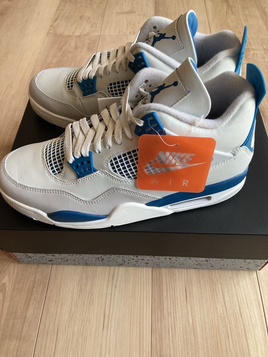 Nike Air Jordan 4 Retro Industrial Blue FV5029-141 US10 28.0cm ナイキ エアジョーダン4 インダストリアルブルー ミリタリーブルー拍卖