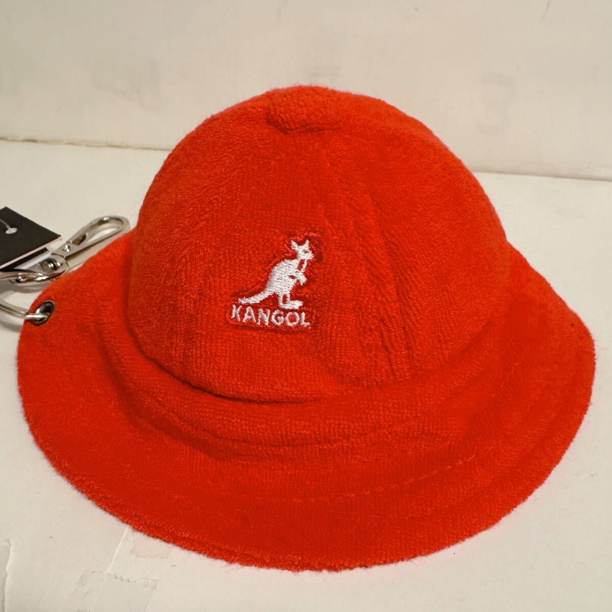 即決!カンゴール「帽子型ポーチ」レッド拍卖