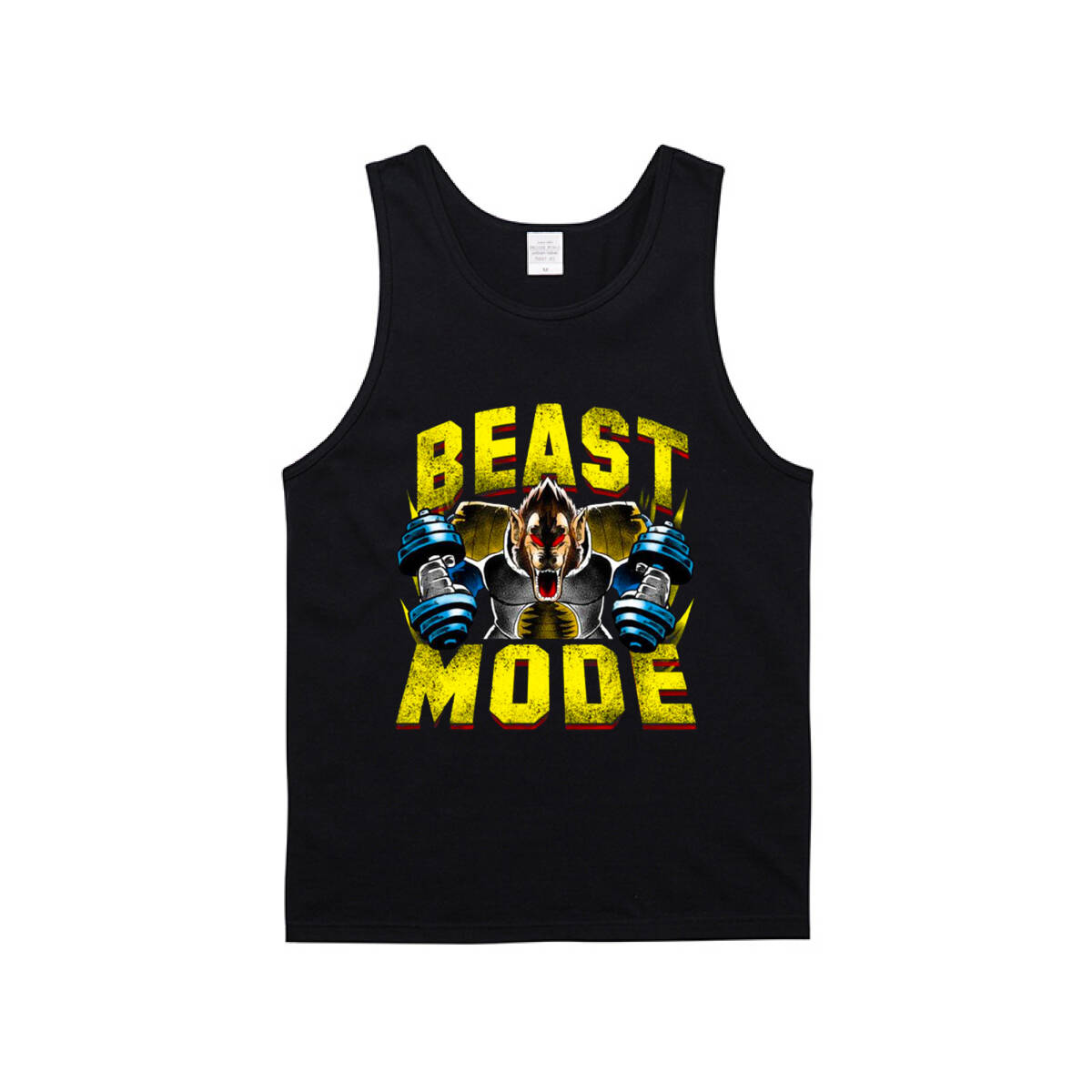 【タンクトップ】 BEAST MODE 大猿ベジータ ゴールドジム ドラゴンボール トレーニング 筋トレ M/L/XL拍卖