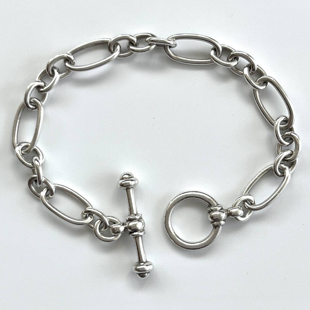 【Vintage】TIFFANY トグルブレスレット Paloma Picasso パロマ・ピカソ silver シルバー ティファニー OLD オールド拍卖