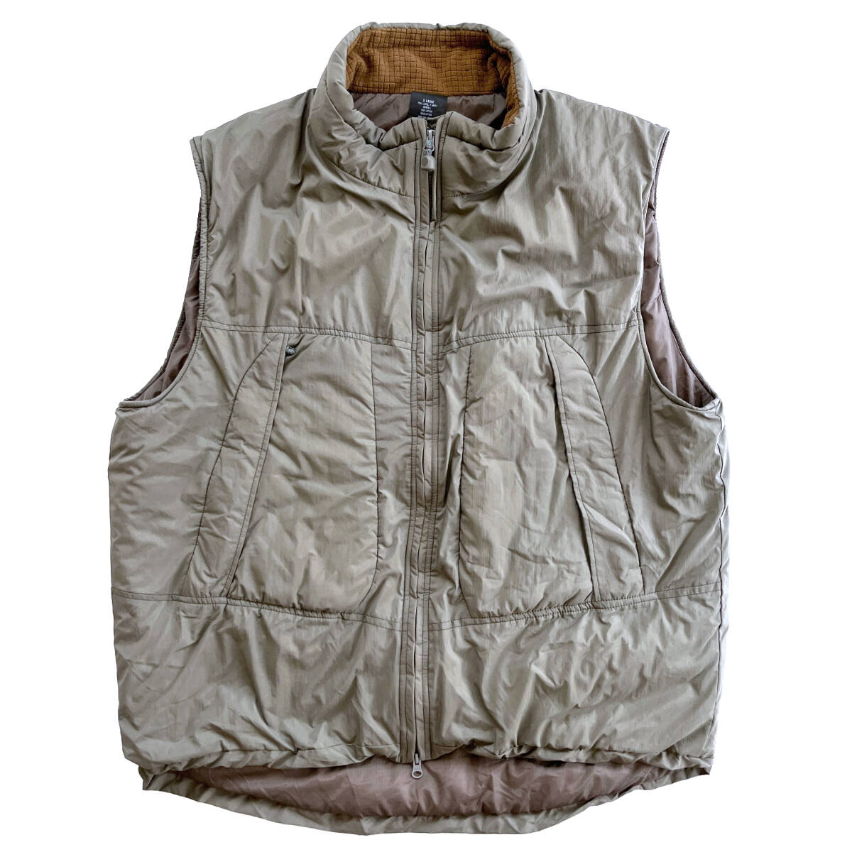 【新品】米軍 PCU LEVEL7 VEST モンスターパーカー ベスト SEKRI US ARMY EPIC プリマロフト ECWCS XL X-LARGE nwot拍卖