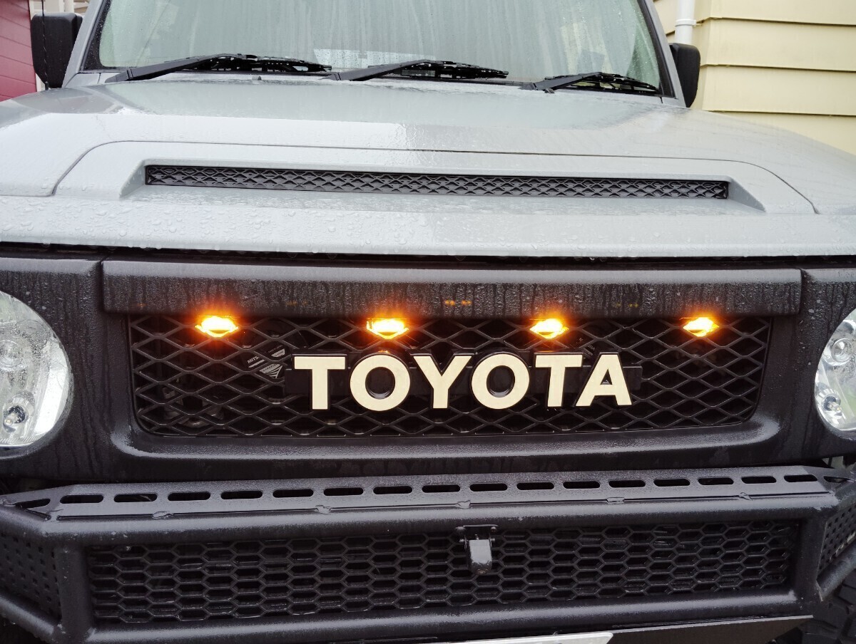 FJクルーザー GSJ15W カスタマイズ グリルマーカー 新品未使用品 スモークベース拍卖