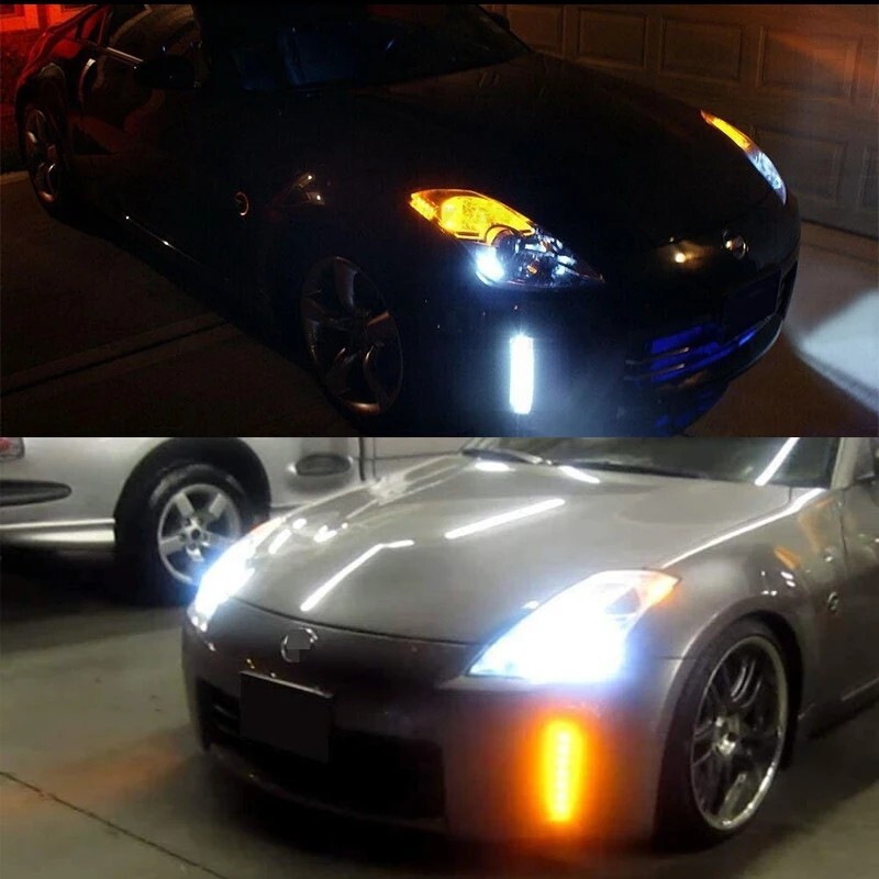 新品 Z33 フェアレディZ 後期 2006-2009 専用設計 デイライト キット ウインカー連動/消灯モード付き NISSAN 拍卖