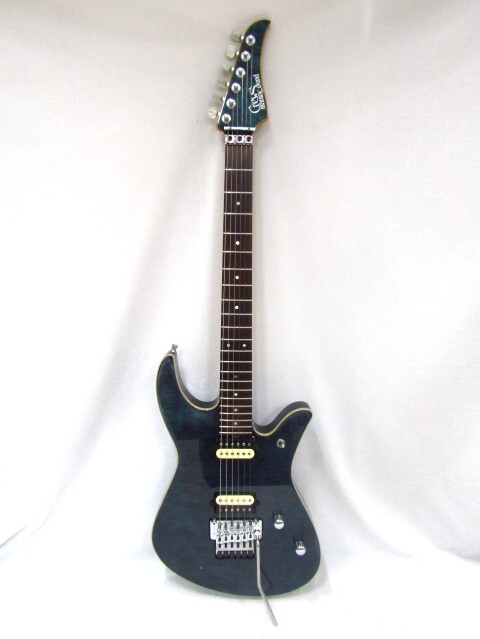 CrewS Mania Sound Ab's24 クルーズマニアックサウンズ 日本製 エレキギター 社外ソフトケース付き 動作確認済み 中古品◆090198拍卖