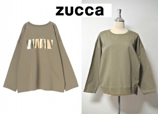 ◎美品!ZUCCa【ズッカ】LOGO裏毛/プルオーバー♪定価16,000円+税 MADE IN JAPAN(日本製)拍卖