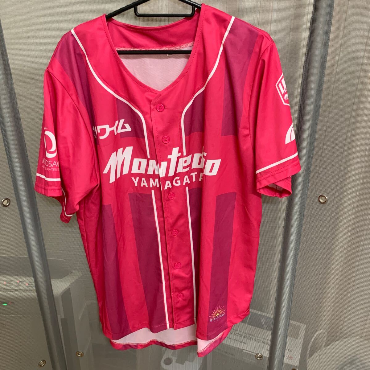 未使用 モンテディオ山形ユニフォーム 2022ベースボールシャツ(XLサイズ)拍卖