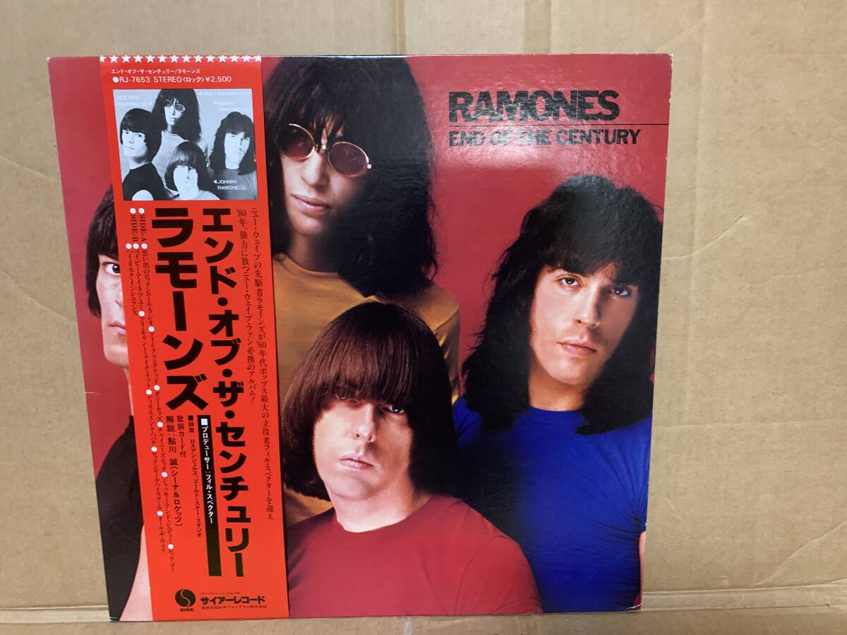 国内盤帯付き Ramones / End Of The Century RJ-7653 拍卖