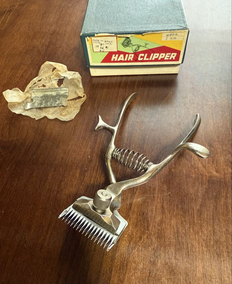 ビンテージ バリカン 新進 特製2mm HAIR CLIPPER拍卖