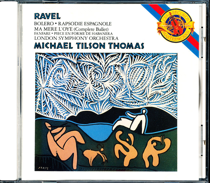 CBS国内盤 マイケル・ティルソン・トーマス/Michael Tilson Thomas - ラヴェル:ボレロ, スペイン狂詩曲, マ・メール・ロア他 b8B007CF9T30拍卖