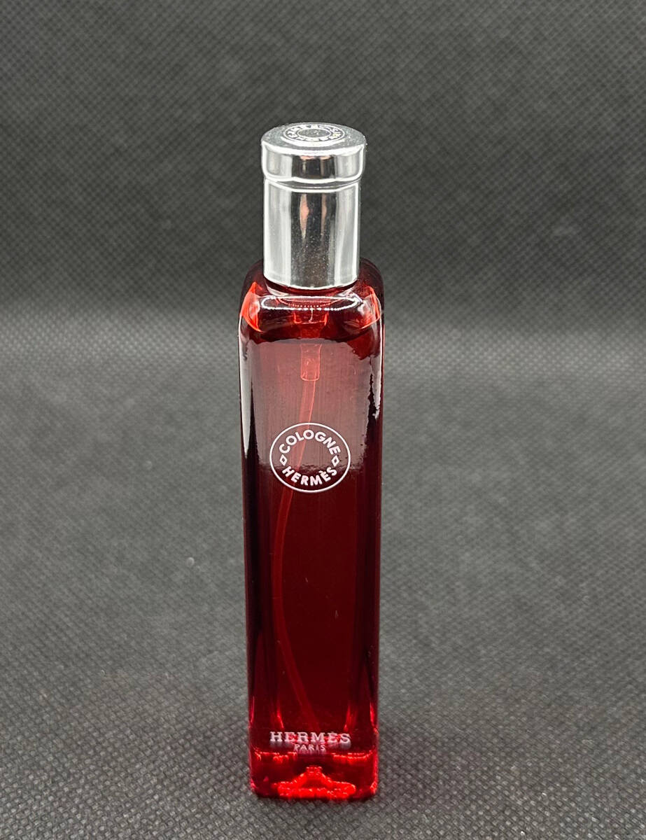 ★HERMES・Eau de rhubarbe carlate オー ドゥ ルバーブ エカルラット ノマードスプレー オーデコロン 15ml・未使用/開封展示/箱無拍卖