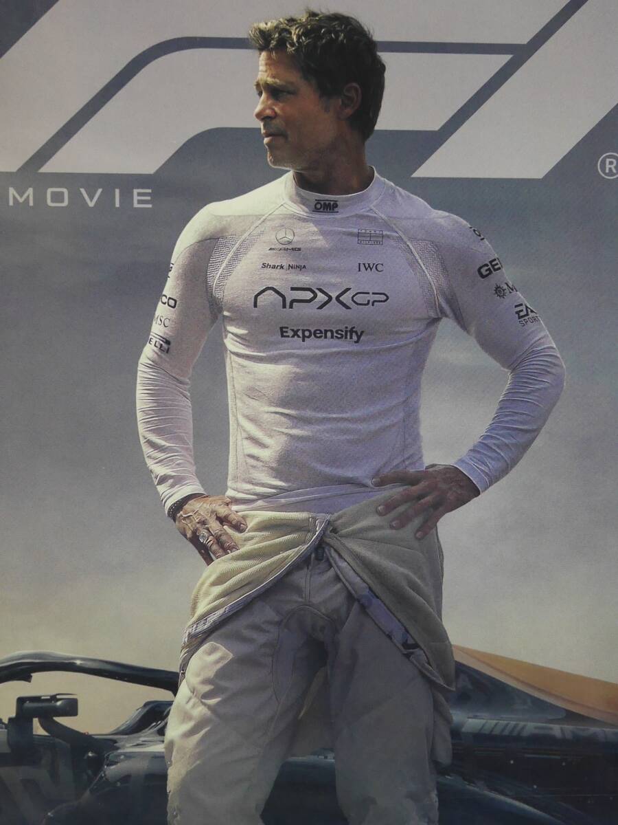 映画 F1 ブラッド・ピット パンフレット 使用済ムビチケ 非売品ポストカード チラシ セット拍卖