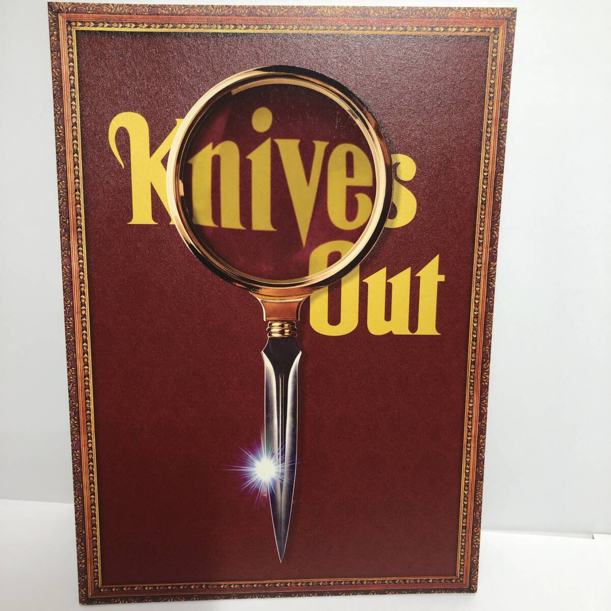 映画パンフレット★ ナイブズアウト knives out 名探偵と刃の館の秘密 2019年 パンフ★ダニエル・クレイグ クリス・エヴァンス拍卖
