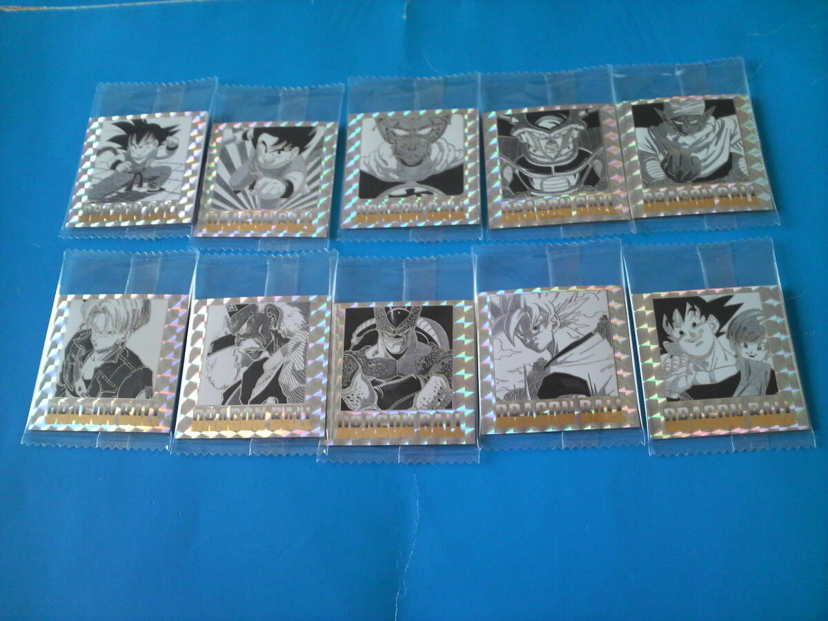 バンダイ ドラゴンボール40周年記念 オリジナルイラストレーション シール 10種拍卖