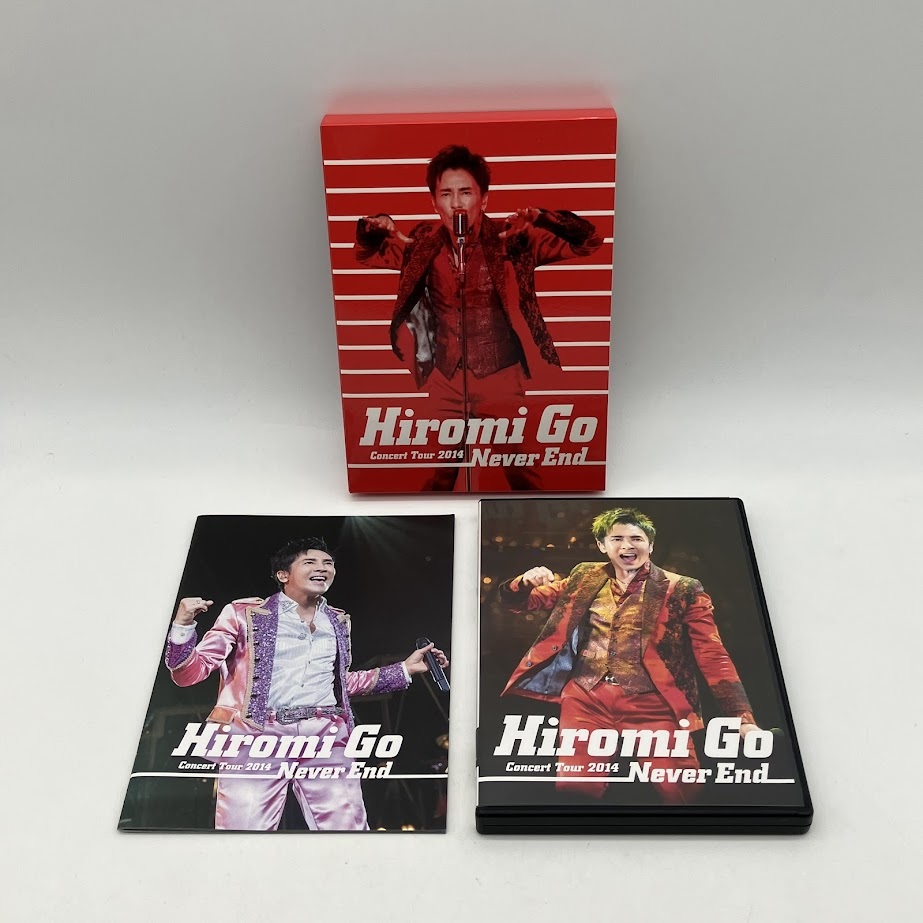 ★sz3063 DVD 郷ひろみ Never End コンサートツアー2014 ブックレット付き ネバーエンド Concert Tour 送料無料★拍卖