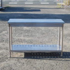 タニコー 業務用 ステンレス 作業台 W1200 D450 H800mm 厨房 TX-WT-1245NB W120cm D45cm拍卖